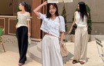 Kiểu quần ống rộng mát nhất, ai mặc cũng đẹp