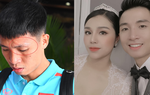 Bùi Tiến Dũng lộ vết sẹo dài ngang chân mày, Khánh Linh phân trần: Em mới là người "ăn bám" chồng