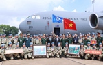 Chủ tịch nước dự lễ xuất quân của các chiến sĩ "mũ nồi xanh" gìn giữ hòa bình Liên hợp quốc