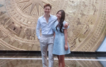 Con gái Mạnh Trường gây sốt với chiều cao nổi bật ở tuổi 14