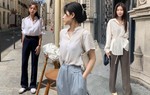 Mặc đẹp không khó với áo sơ mi trắng