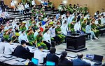 Hình ảnh trong ngày đầu xét xử 54 bị cáo vụ án "Chuyến bay giải cứu"
