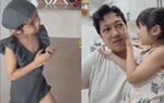 Con gái Trường Giang gây sốt khi lộ rõ gương mặt và biểu cảm đáng yêu 