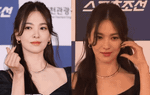 Song Hye Kyo trắng bật tông trên thảm đỏ Rồng Xanh, nổi trội dù qua cam thường 