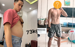 Chàng trai “biến hình” từ bụng mỡ thành body 6 múi được nhiều người xin bí quyết 