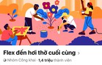 Hội “Flex đến hơi thở cuối cùng” bất ngờ thông báo tạm dừng hoạt động khi có 1,4 triệu thành viên