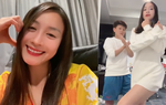 "Hot girl" đội tuyển nữ Việt Nam khoe nhan sắc khác hẳn lúc thi đấu lăn xả ở World Cup