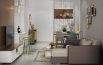 Thiết kế hợp lý của hai căn hộ nhỏ chưa đến 50m2