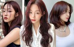 10 kiểu tóc nhuộm nâu đỏ tôn da sáng bật tông