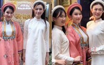Á hậu Phương Anh rạng rỡ trong lễ vu quy, dàn phù dâu là các người đẹp nổi tiếng