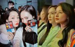 Chi Pu ngồi cạnh Jessica xem hoà nhạc của Amber Liu