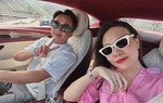 Vợ chồng Đàm Thu Trang - Cường Đô la tranh thủ "trốn con" đi hẹn hò 