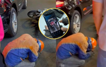 Vụ tông vào xe Porsche: Nam shipper xin trích xuất camera sau tai nạn