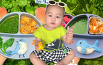 Những khay cơm "điểm 10" đầy màu sắc từ thiên nhiên của mẹ Gen Z