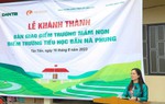 Khánh thành trường Mầm non và Tiểu học Nà Phung do Học viện Minh Trí Thành tài trợ