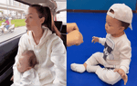 Vợ Tây Bùi Tiến Dũng thốt lên điều này khi theo con trai 9 tháng tuổi đến lớp 