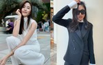 Hoa hậu chuyển giới Nong Poy duy trì phong độ mặc đẹp nhờ trang phục đen - trắng