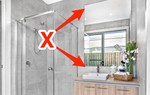 7 lỗi thiết kế nên tránh nếu muốn sử dụng phòng tắm lâu dài