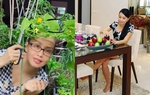 Cuộc sống Cẩm Ly tuổi 53: Viên mãn trong biệt thự rộng lớn, 10 giờ đêm còn lên sân thượng hái rau