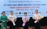 33 năm học bổng Nguyễn Thị Minh Khai - thắp sáng những ước mơ
