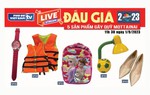 11h30 ngày 1/9: Livestream đấu giá 5 sản phẩm gây quỹ Mottainai 2023