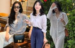 Tham khảo cách phối áo sơ mi và quần ống rộng đẹp