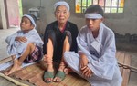 Chung tay giúp đỡ 2 đứa trẻ mất mẹ, hoàn cảnh vô cùng khó khăn