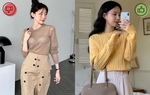 Sai lầm kém duyên khi diện áo len vào mùa thu của nhiều nàng công sở