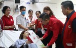 Hội Chữ thập đỏ Việt Nam hỗ trợ nạn nhân vụ cháy chung cư mini ở Hà Nội và lũ quét ở Lào Cai