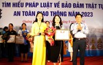 Quảng Ngãi: 90 thí sinh thi tìm hiểu pháp luật về bảo đảm trật tự an toàn giao thông 