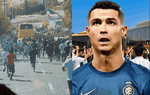 Ronaldo được chào đón đặc biệt khi đến Iran thi đấu: Hàng trăm fan đuổi theo xe bus, vây kín khách sạn