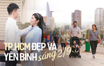 TPHCM yên bình sáng 2/9: Những nẻo đường phấp phới cờ hoa