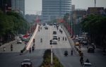 Phố phường Hà Nội thoáng đãng trong sáng 2/9