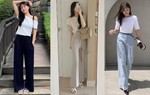Nên mặc áo thun trắng với kiểu quần nào?