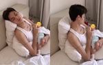 Ghi lại cảnh chồng ngủ gật chăm con, cô vợ tuyên bố: Lấy đúng người, mình sẽ là người quay clip!