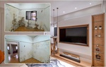 Màn cải tạo "đỉnh cao" cho căn hộ 45m2 ẩm thấp 