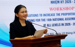 Tăng tỷ lệ cán bộ nữ để thúc đẩy quyền năng chính trị của phụ nữ