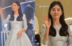 Song Hye Kyo gây sốt với màn khoe nhan sắc thật qua "cam thường"