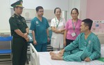 Chiến sỹ biên phòng được cứu sống kỳ diệu nhờ tình đồng đội 
