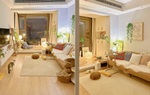 Không gian sống ấm cúng bên trong căn hộ 47m2 của cô gái trẻ