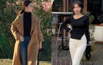 10 cách diện quần ống bó tôn dáng, thanh lịch tới công sở