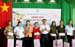 Lãnh đạo Hội LHPN Việt Nam thăm, tặng quà, chúc Tết tại Bình Phước