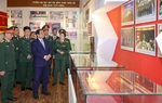 Thủ tướng thăm, chúc Tết tại Trường Đại học Văn hóa nghệ thuật Quân đội