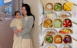 Mẹ 9x chia sẻ thực đơn ăn dặm cho bé 11 tháng tuổi