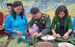 Bắc Kạn: Tặng quà động viên phụ nữ, trẻ em nghèo ở biên giới Cao Bằng vui Xuân đón Tết 