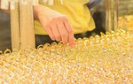 Giá vàng đồng loạt giảm về cuối tuần
