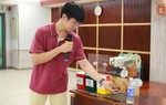Nam sinh sáng chế robot phân loại rác sử dụng AI