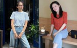 Mặc quần jeans đẹp như mỹ nhân Việt trong mùa thu
