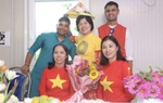 Các chiến sĩ "mũ nồi xanh" ở Abyei giao lưu văn hoá, văn nghệ kỷ niệm Ngày 20/10 