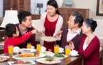 Buổi tối bình yên bên tổ ấm